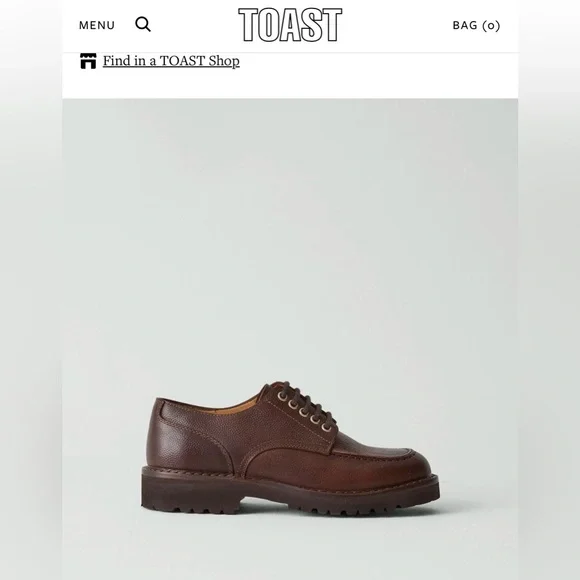 Fracap Leather Postman Shoes - Picture 2 of 6